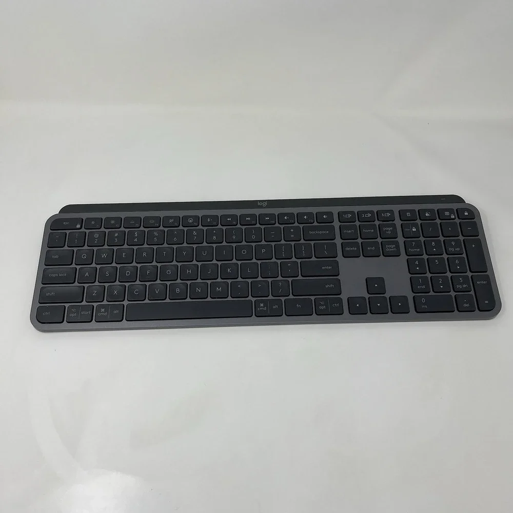 Logitech MX Keys For Business Wireless Keyboard Bluetooth Backlit Gray No Dongle